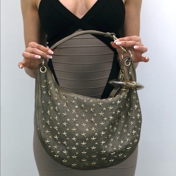 Jimmy CHOO Stars Studs Shoulder Bag - Picture 3 of 17